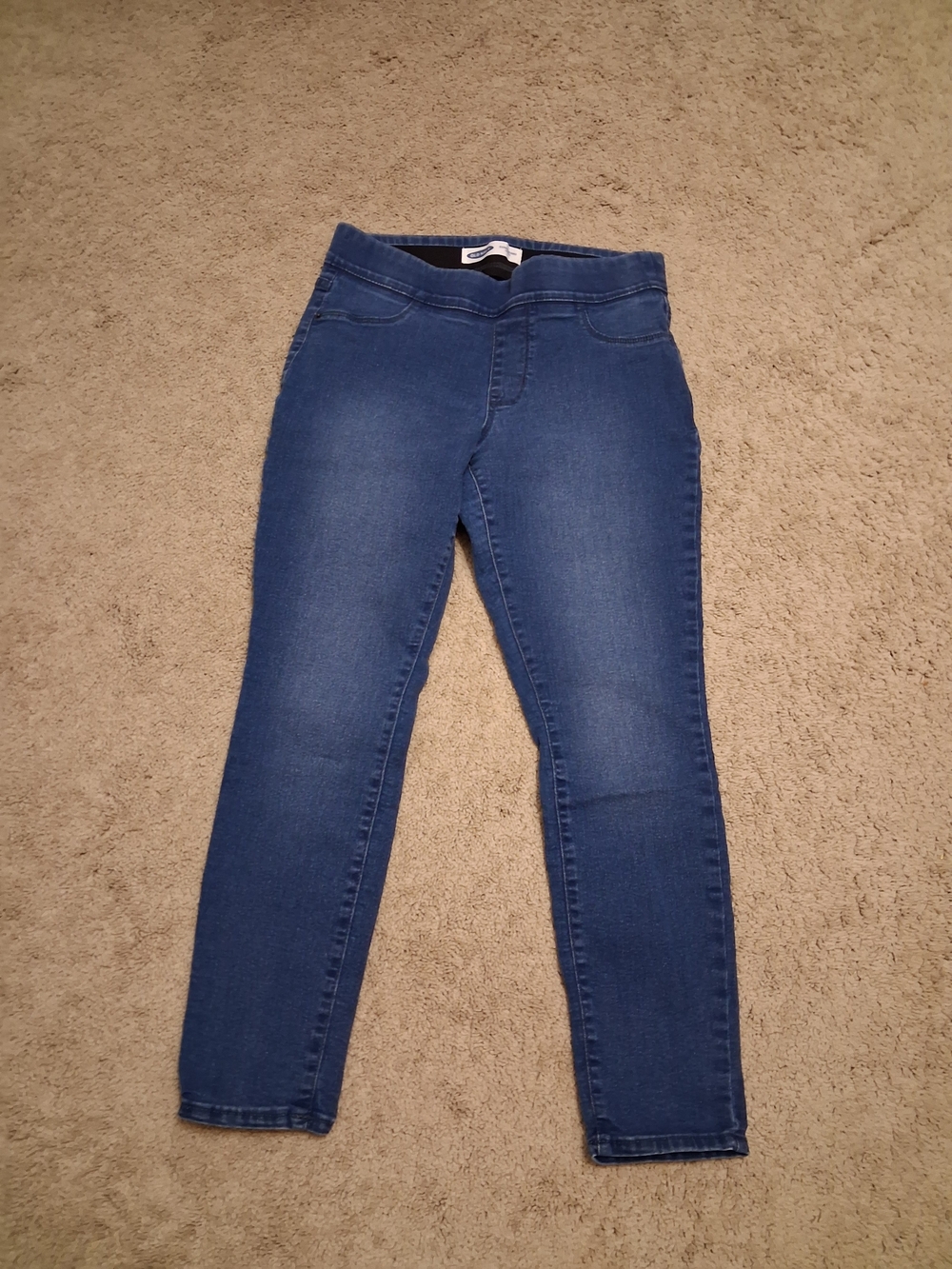 Old Navy Women's Blue Skinny Jeans - Stretch Pull-On